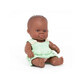 Educational baby doll, 21 cm, African girl, Miniland