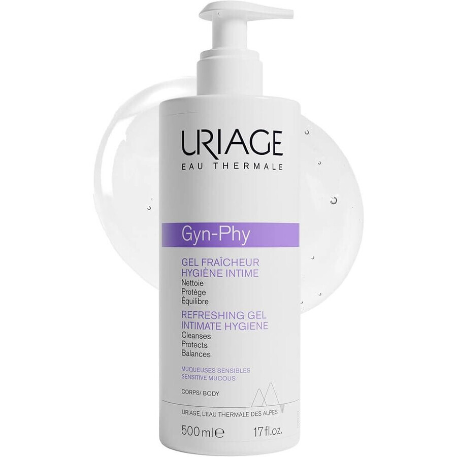 Gyn Phy intimate hygiene gel, 500 ml, Uriage