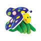 Butterfly hand doll, +3 years, Beleduc