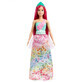 Prinzessin Puppe mit rosa Haaren Dreamtopia, +3 Jahre, Barbie