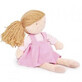 Rosa Puppe, Rosa Kleid, 6208-3, Bonikka