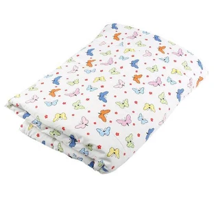 Almohada para cuna, Mariposas, 100x135 cm, Baltic Bebe