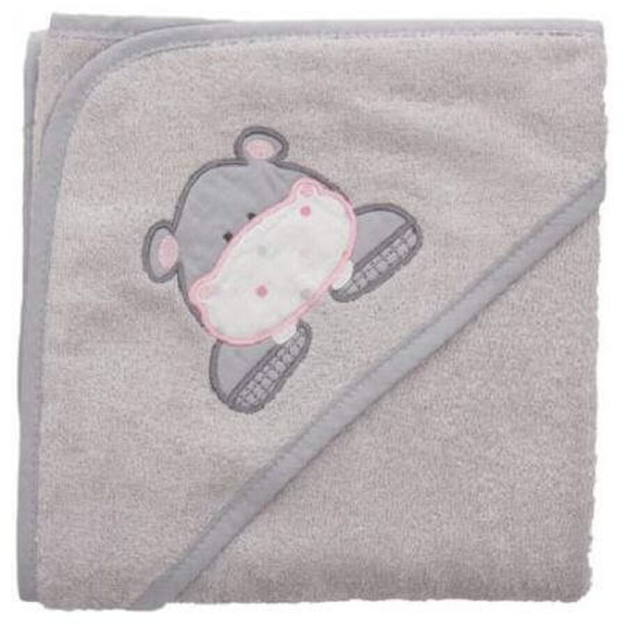Buy Lisa hooded towel, Grey, 75x75 cm, Fillikid Lisa hooded towel, Grey, 75x75 cm, Fillikid