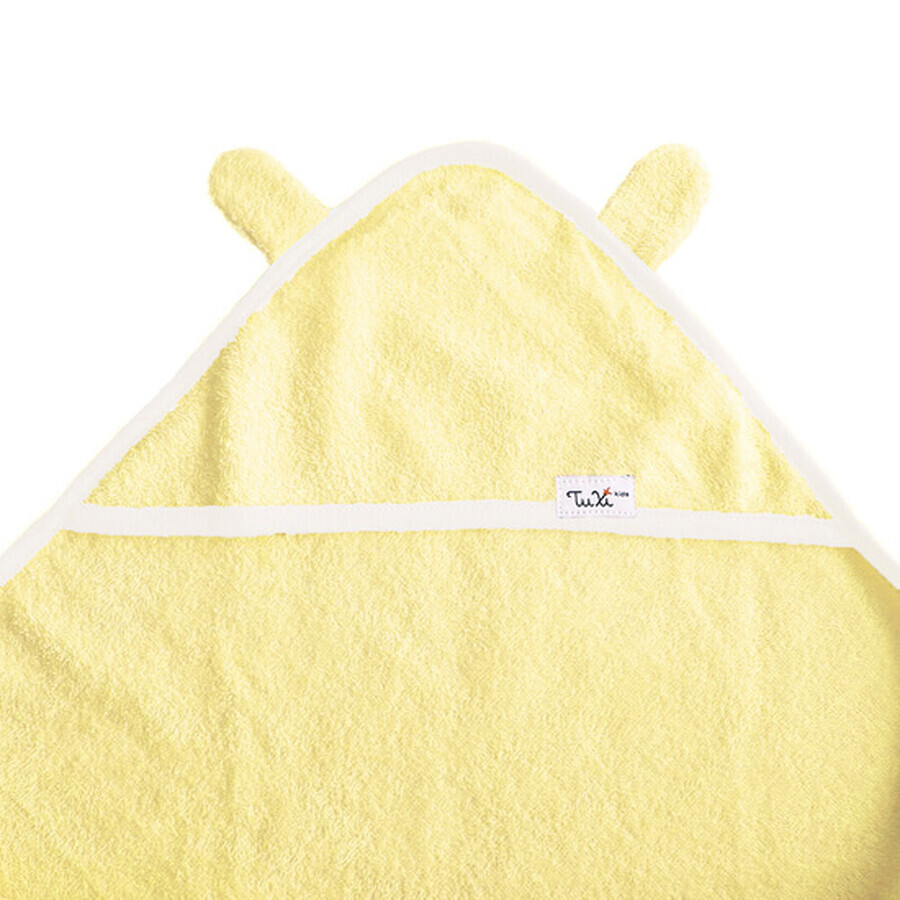 Buy Towel with hood and ears for babies, 100x100 cm, Ecru, Tuxi Brands Towel with hood and ears for babies, 100x100 cm, Ecru, Tuxi Brands