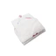 Katoenen handdoek met capison, Wit, 0-2 jaar, 80x90 cm, Baltic Bebe