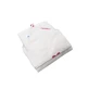 Katoenen handdoek met capison, Wit, 0-2 jaar, 80x90 cm, Baltic Bebe