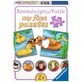 Adorable animal puzzle, 9 x 2 pieces, Ravensburger