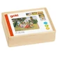 Wooden cube puzzle, +3 years, Childhood Stories, Goki