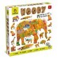 Puzzle de madera, +4 a&#241;os, Savana, Ludattica