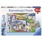 Puzzle Police Crew, 3 years+, 2 x 12 pieces, Ravensburger