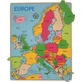 Puzzelkaart van Europa, Bigjigs