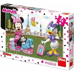 Puzzle Minnie y Daisy, 4-6 años, 24 piezas, Dino Toys