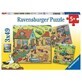 Landarbeitspuzzle, 3x49 Teile, +5 Jahre, Ravensburger