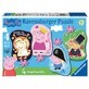 Puzzle Peppa Pig, 4 pieces, Ravensburger
