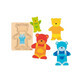 Puzzle stratificat Ursuletii veseli, Goki