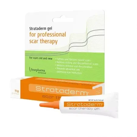 Strataderm gel para cicatrices anormales, 5 g, Synerga Pharmaceuticals