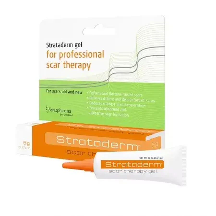 Strataderm gel para cicatrices anormales, 5 g, Synerga Pharmaceuticals