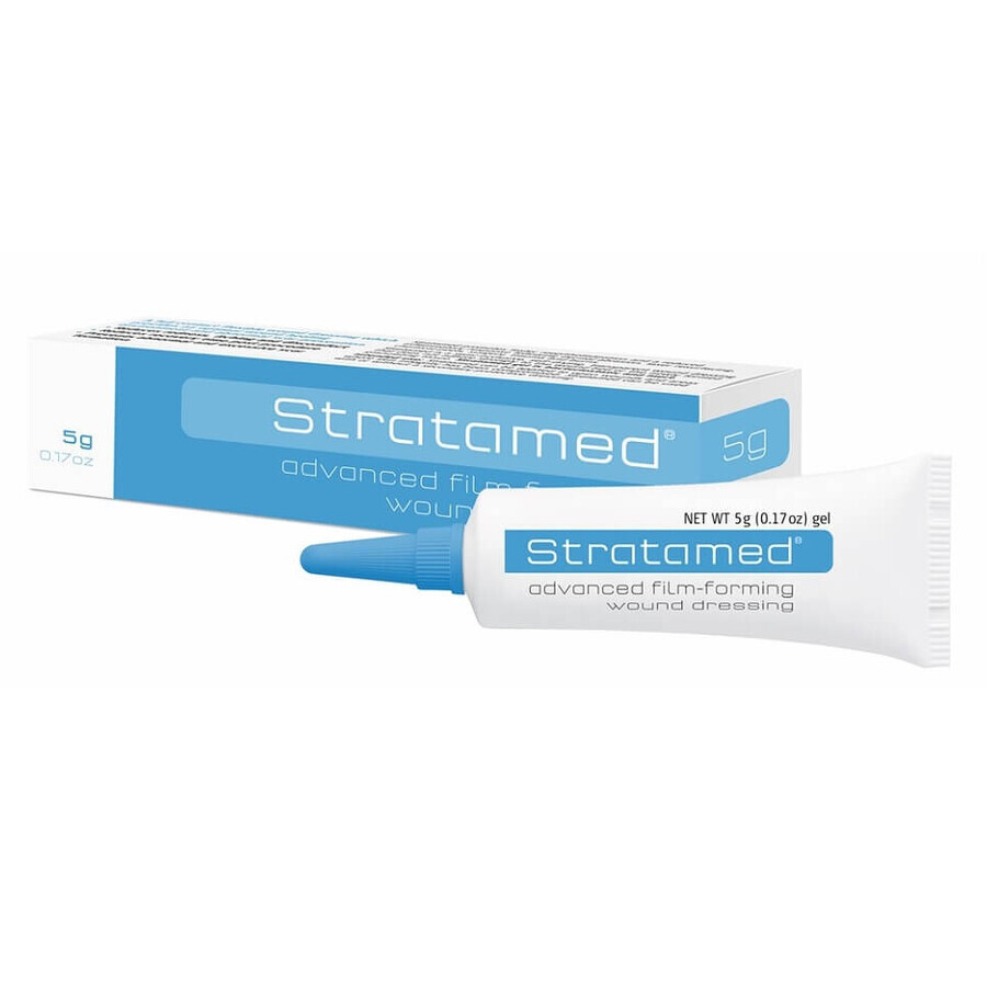 Stratamed wound treatment and scar prophylaxis gel, 5 g, Synerga Pharmaceuticals