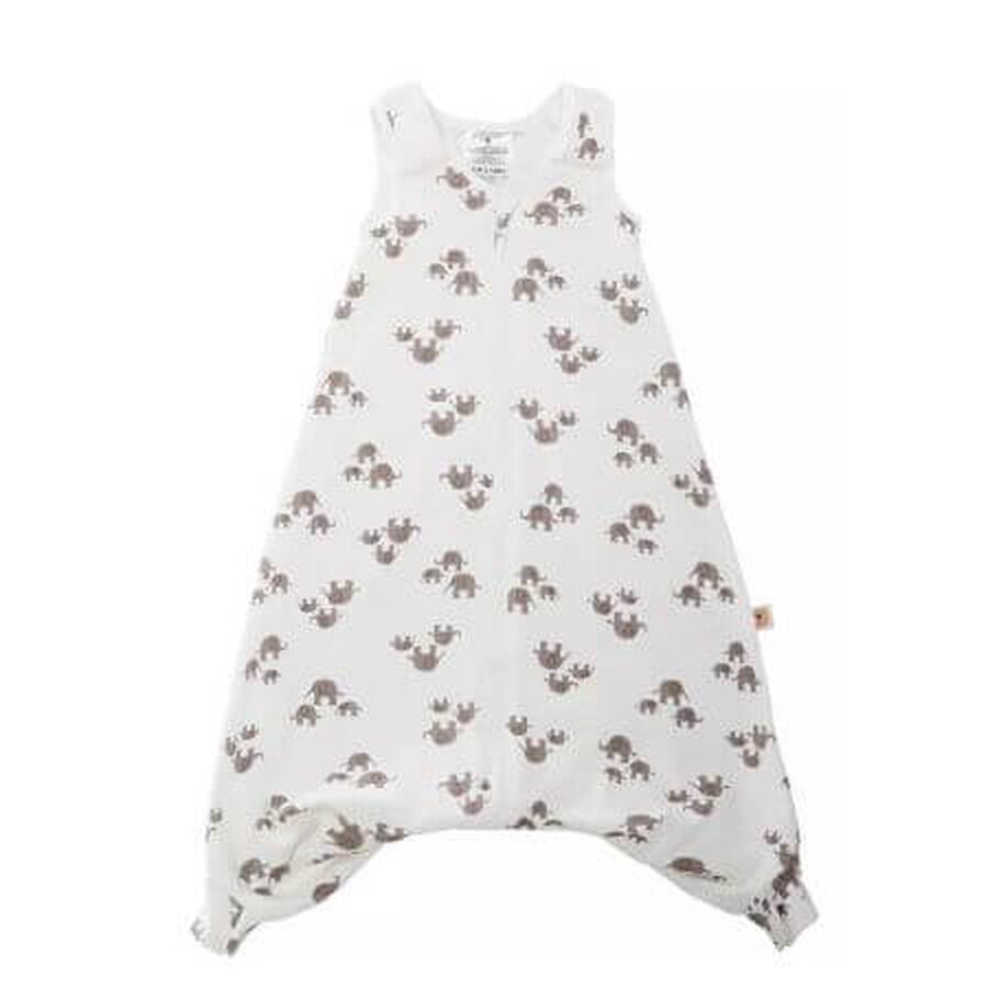 Sacco a pelo in cotone, 2 in 1, Elefante in movimento, 6-18 mesi, 0,5TOG, Ergobaby