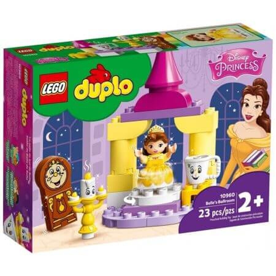 Salón de baile de Belle Lego Duplo, +2 años, 10960, Lego