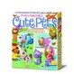 Creative Workshop Model and Paint, 5 years+, Cute Animals, 4M