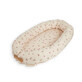 Babynest aus Bio-Baumwolle, Schwalbenrose, Filibabba