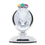 Sedia a dondolo elettrica Mamaroo 4 Plush, Argento, 4Moms Sedia a dondolo elettrica Mamaroo 4 Plush, Argento, 4Moms