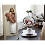 Sedia a dondolo elettrica Mamaroo 4 Plush, Argento, 4Moms Sedia a dondolo elettrica Mamaroo 4 Plush, Argento, 4Moms