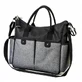 Bolso So City para madres, Negro, Babyono