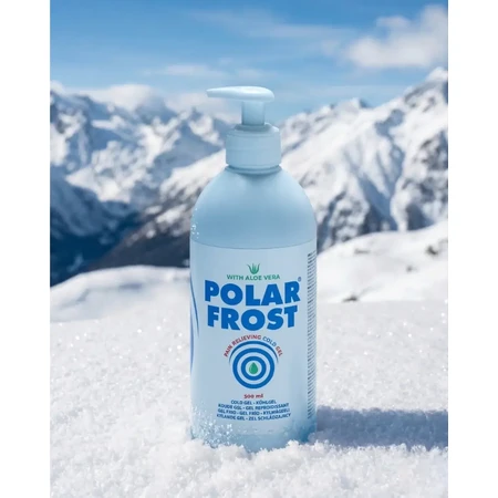 Polar Frost Gel cold anti-inflammatory gel with aloe vera, 500 ml, Niva Medical Oy