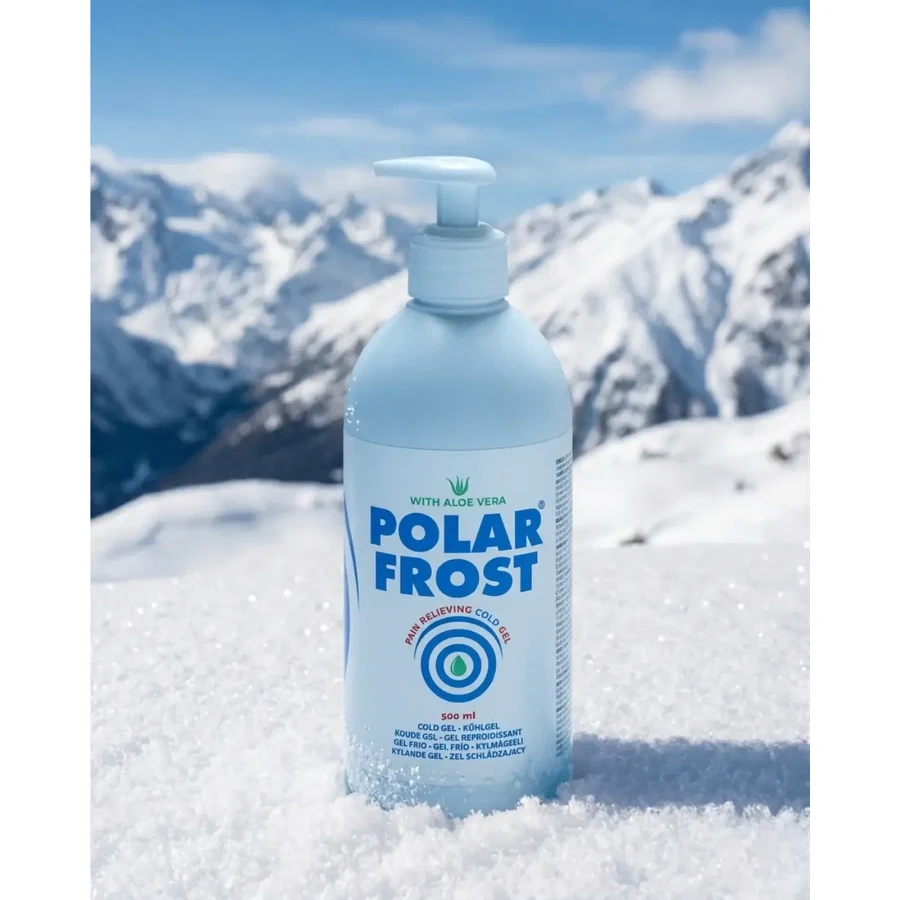 Polar Frost Gel cold anti-inflammatory gel with aloe vera, 500 ml, Niva Medical Oy
