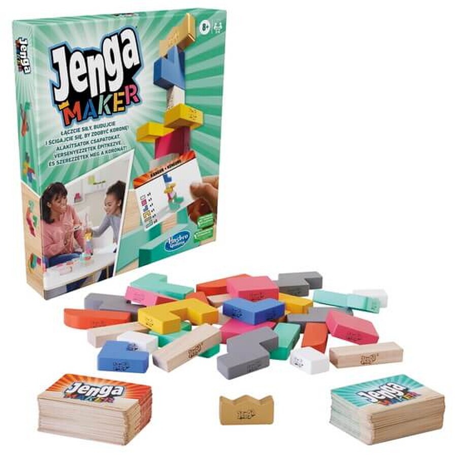 Creador de Jenga, Hasbro