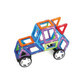 Magnetic construction game with 48 pieces