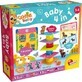 Logic game 4 in 1 Playful animals, +1 year, Lisciani