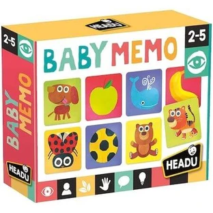 Memoryspel Baby Memo, +2 jaar, Headu