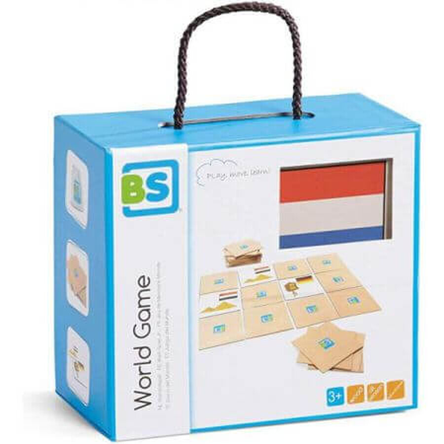 Memory game World Game, + 3 years, Buiteinspeel