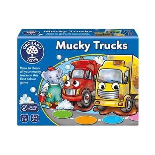 Juego de mesa Muddy Trucks, 3-6 años, Huerto