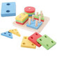 Sorting game 4 geometric shapes, Bigjigs