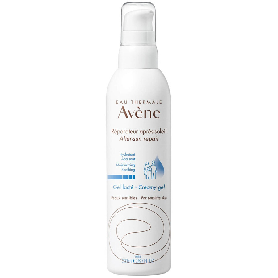 Herstellende gel na blootstelling aan de zon, 200 ml, Avene