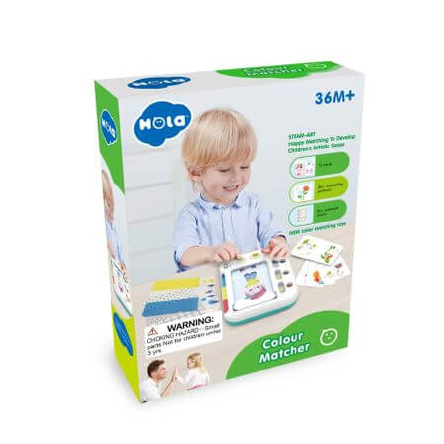 Cumpără Joc educational Potrivirea culorilor, + 3 ani, Hola Joc educational Potrivirea culorilor, + 3 ani, Hola