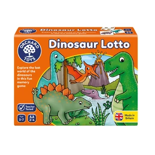 Juego educativo Dinosaur Lotto, +3 años, Huerto