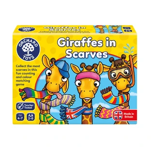 Juego educativo Jirafas con pañuelo, +3 años, Huerto