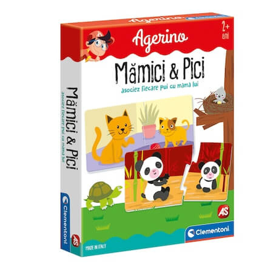 Jeu éducatif pour mamans et enfants, +3 ans, Clementoni