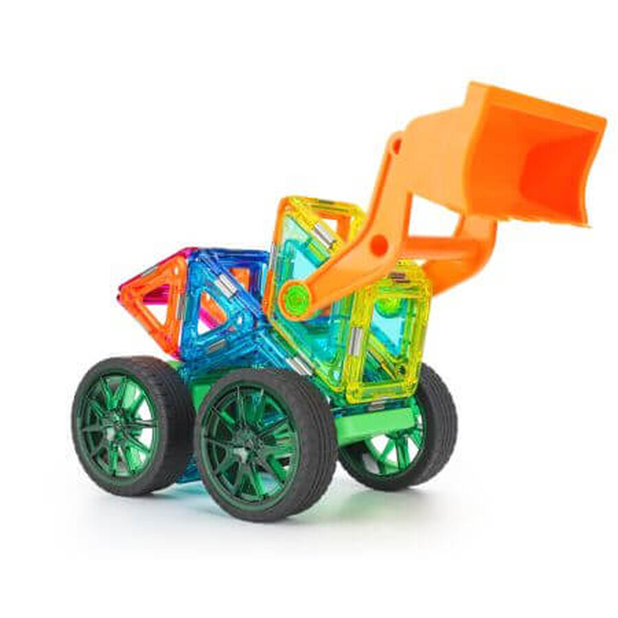 Gioco di costruzioni magnetiche 3D, 70 pezzi, Unità di ingegneria, +3 anni, MagSpace