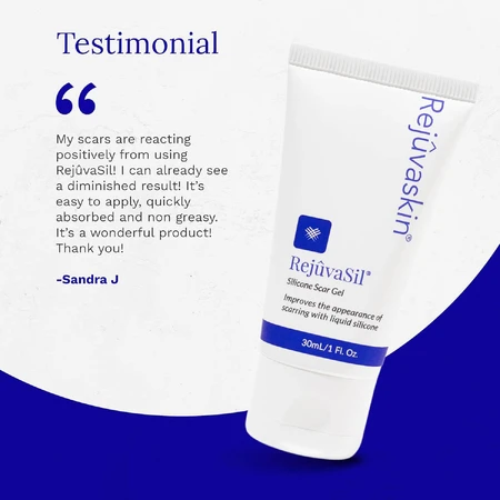 Gel de silicone RejuvaSil, 30 ml, Scar Heal