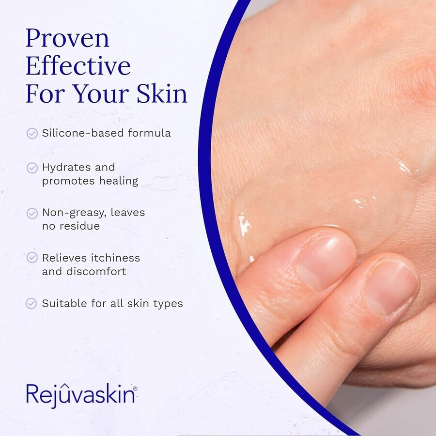 RejuvaSil silicone gel, 30 ml, Scar Heal