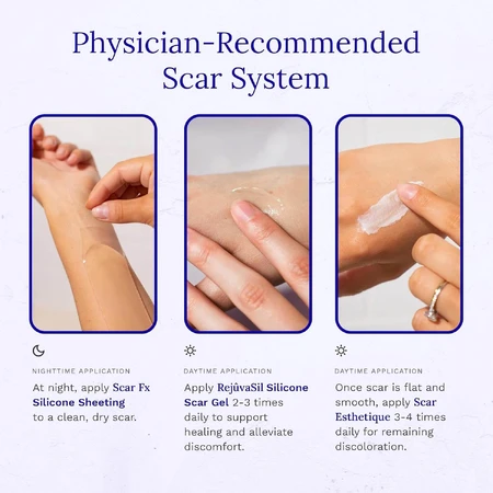 Gel de silicone RejuvaSil, 30 ml, Scar Heal