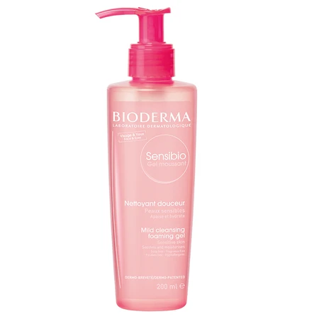Bioderma Sensibio Soothing and Moisturizing Foaming Wash, 200 ml