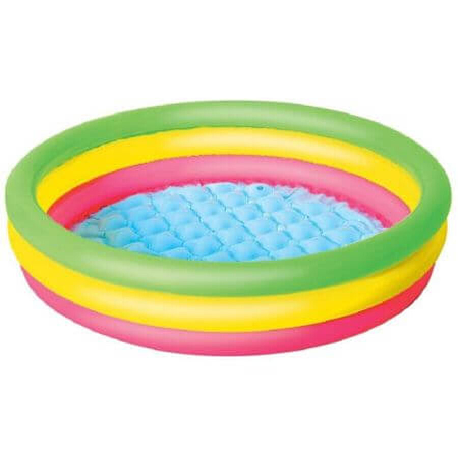 Inflatable pool with 3 rings, 102/25 CM, B51104, Bestway