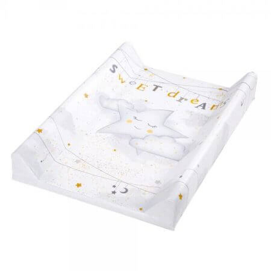 Saltea de infasat cu intaritura, My Star Yellow 70x47,5 cm, Klups